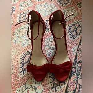 NWOT Barney’s New York heels with bows
